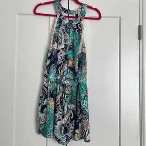 Ing Paisley Romper